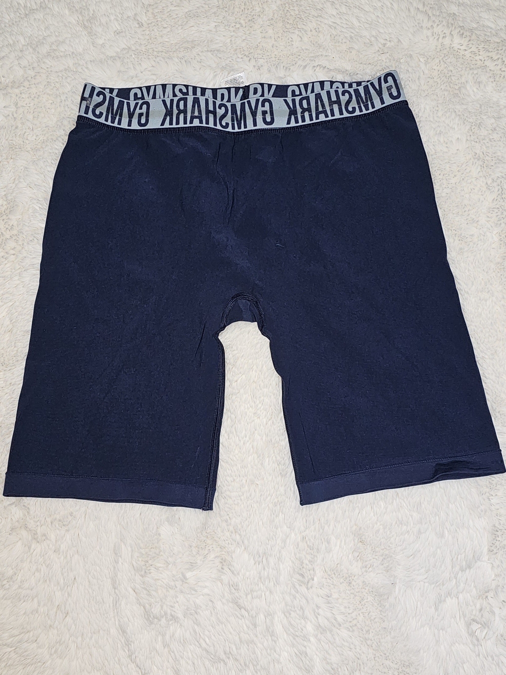 Gymshark Training Biker Shorts - 9" Inseam (Navy Blue)-XXL - Picture 3 of 3